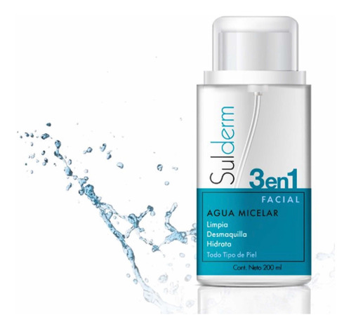 Agua Micelar Sulderm 200 Ml