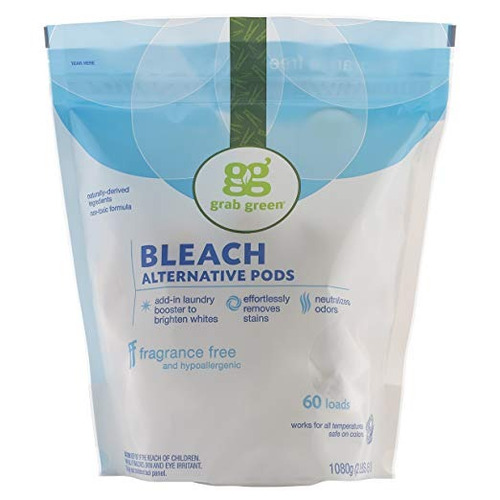 Coge Las Vainas Verdes Naturales Bleach Alternative, Sin Fra