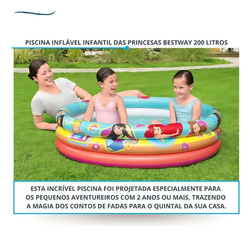 Piscina inflable infantil Bestway Children's de 200 litros para niñas