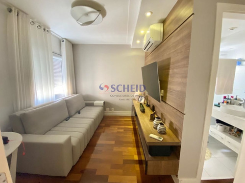 Imagem 9 de 15 de Apartamento Bem Decorado Com Varanda Gourmet A Venda No Jardim Marajoara - Mr71432