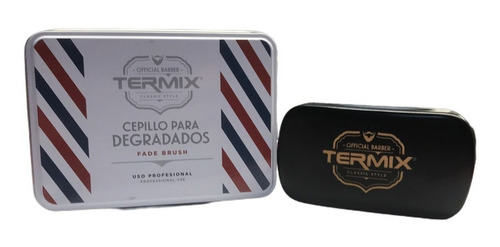 Imagen 1 de 2 de Cepillo Termix Profesional Barberos Degradados Fade Brush