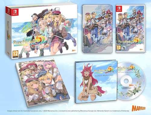 Rune Factory 5 Limited Edition Nintendo Switch Promo Leer