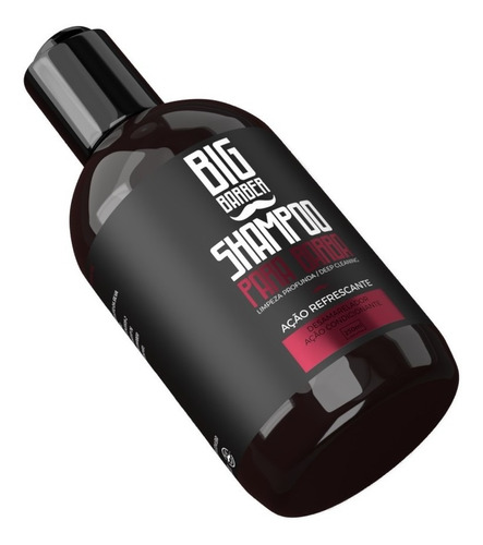 Shampoo Para Barba Big Barber 250ml Atacado Com 2 Unidades