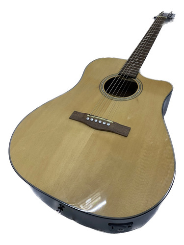Violão Fender Cd-60 Sce Natural Tampo Maciço Novo Original