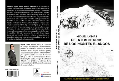 Libro Relatos Negros De Los Montes Blancos - Lomas Rodrã­...