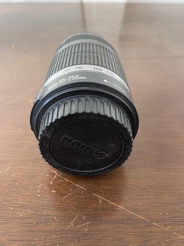 Lente Canon Con Estabilizador De Imagen 55-250
