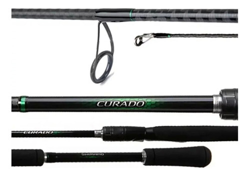 Vara Molinete Shimano Curado 12lb 6'3  1,91m Serie Brasil