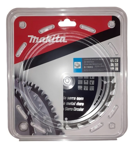 Disco Sierra Circular Makita B-19093 185mm 24d Mayor Calidad Color Plateado