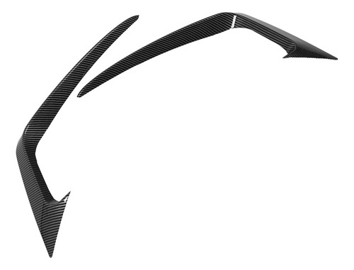 Difusor De Parachoques Delantero De Fibra De Carbono, 2 Unid