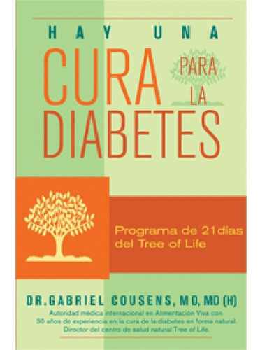 Libro Hay Una Cura Para La Diabetes Dr. G. Cousens Papel