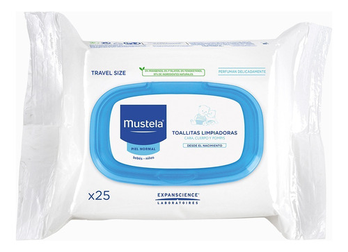 Mustela Toallitas Limpiadoras Piel Normal X25