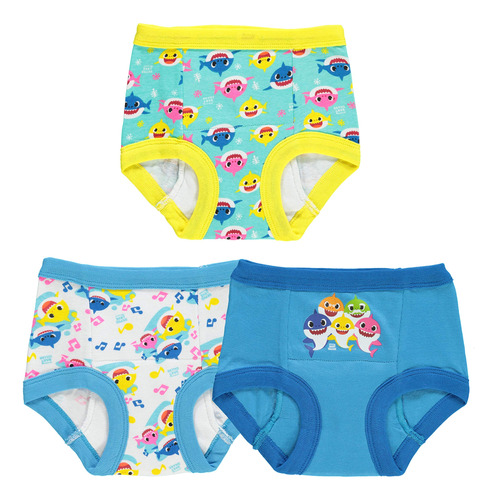 Paquete De Calzones Entrenadores De Baby Shark, Multipaquete