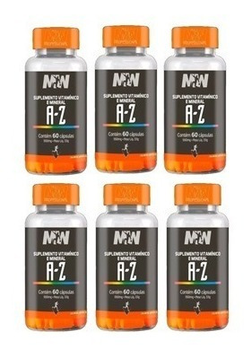 6 X Polivitamínico Az Multivitamínico 60 Caps