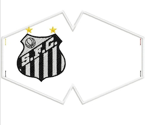 Matriz Bordado Máscaras De Proteção Times De Futebol