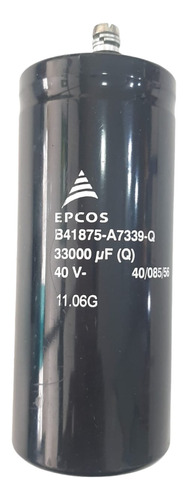 Capacitor Eletrolítico 33000uf 40v 85° Epcos Novo