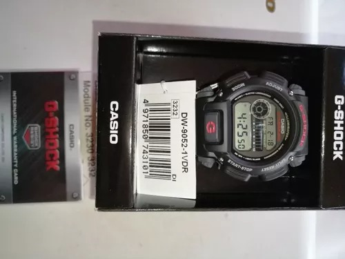 Reloj Casio G-shock Hombre Modelo Dw-9052-1vdr /jordy