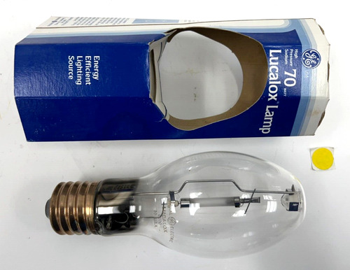 Ge S62me-70 Lucalox Lamp Light Bulb Jjo