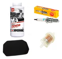 Comprar Kit Service Ipone 20w50 Bujia + Filtros Gil Smash 110 Coyote
