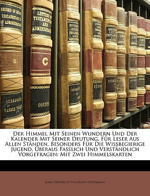 Libro Der Himmel Mit Seinen Wundern Und Der Kalender Mit ...