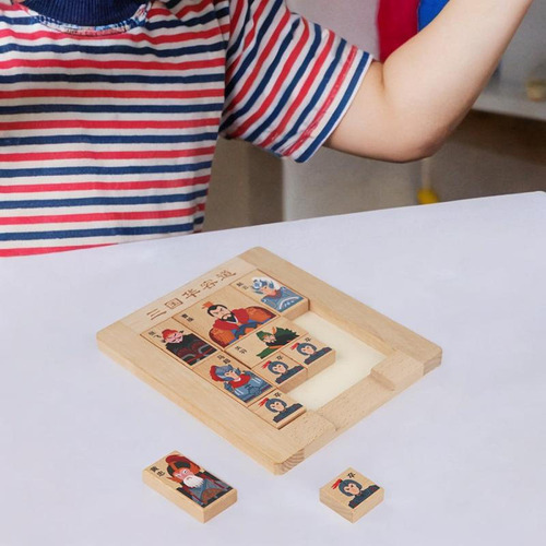 Juego Sliding Block Intelligence Brain Toy Fun Klotski