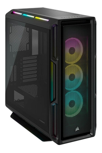 Gabinete Corsair Icue 5000t Rgb Con Vidrio Templado Negro