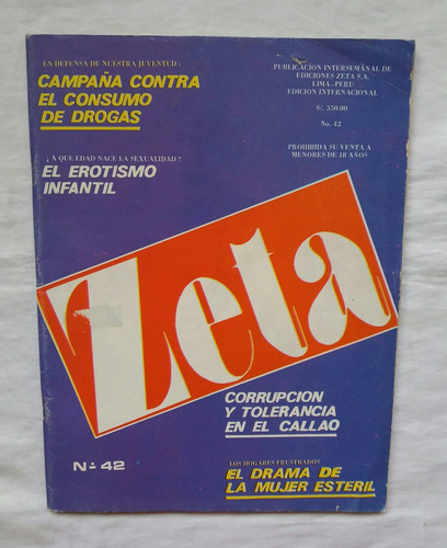 Revista Zeta Octubre 1980 Oferta