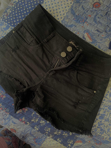 Short Negro, Talla 32,buen Estado