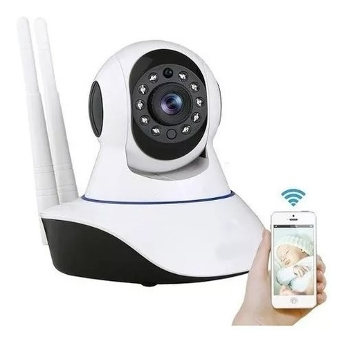 Camara Ip Wifi Hd Motorizada Vision Nocturna 360°