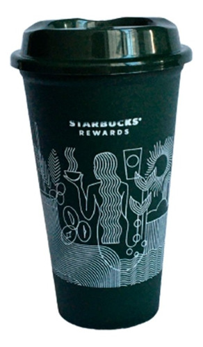 Vaso Starbucks Original Reusable Colección Sirena Verde