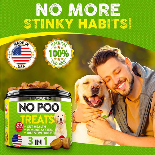 Furaland No Poo Treats - Taburete De Coprofagia Disuasorio P