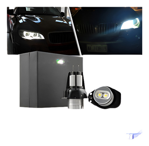 2x Bmw Angel Eyes E90 E91 3 Series Bombilla Led De Alta Pote