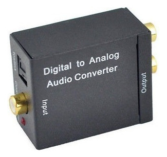 Óptico Toslink Digital Coaxial Al Cable Del Convertidor Anál