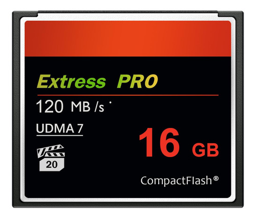 Wqdmke Tarjeta De Camara 16gb Compactflash Tarjeta De Memori