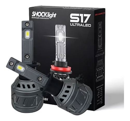 Ultra Led S17 10.000 Lumens H1 H7 H11 Hb3 Hb4 9012 Shockligh