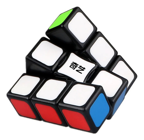 Cubo Rubik Qiyi Floppy Speed Fondo Negro 1x3x3 Original