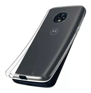 Funda Para Moto G6 Plus Transparente Flexible