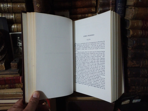 Heródoto De Halicarnaso Los Nueve Libros De La Historia (Usado)