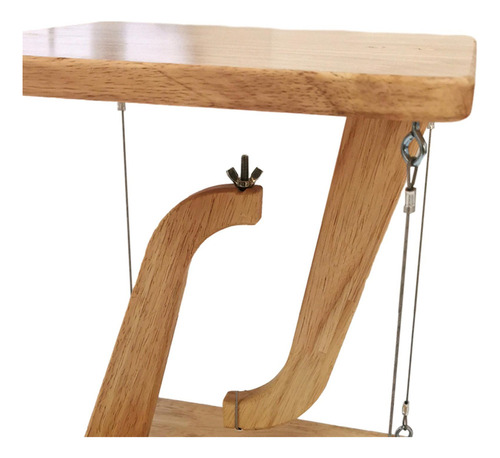 Estructura Mesa De Madera Juguete De Educación Cuadrado