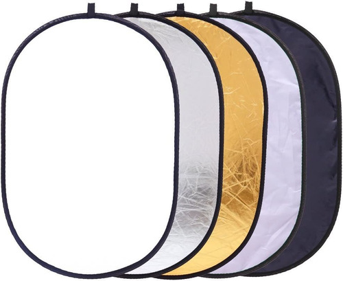 5 En 1 Portátil 35x47 90x120cm Oval Plegable Multidisc...