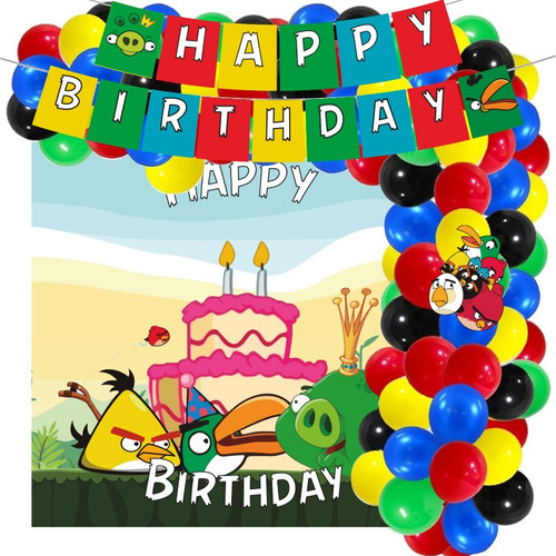 Kit Decorativo Angry Birds