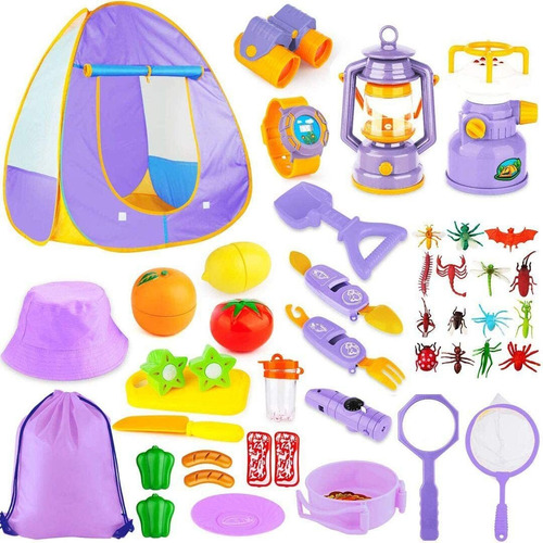 Los Niños De Camping Juguetes Conjunto Carpa Pcs Pop U...