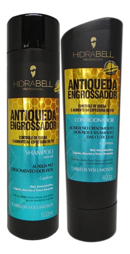 Kit Shampoo + Condicionador Antiqueda Engrossador Hidrabell