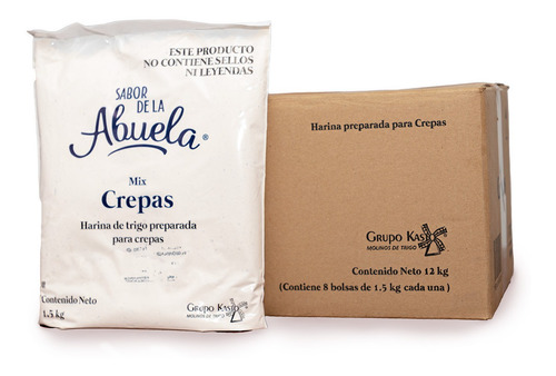Harina Para Crepas Mix De Crepas - 12k - Sabor De La Abuela