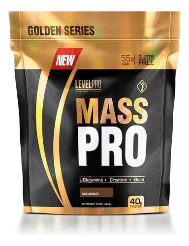 Proteina Mass Pro 12lb Ganador De Peso - Tienda Fisica 