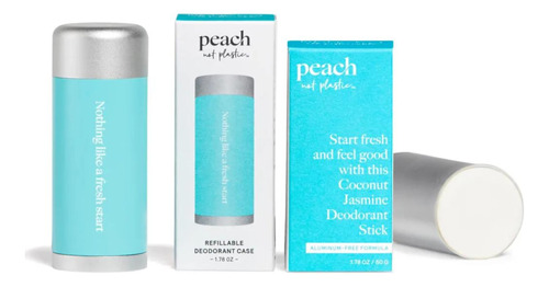 Peach Not Plastic Kit De Iniciacion Desodorante | Juego Reca