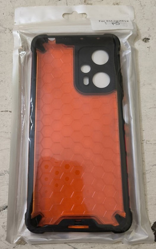 Funda Honeycomb Roja Para Poco F5 5g