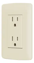 Comprar Contacto Duplex Aterrizado, Color Marfil Linea Italina Volte