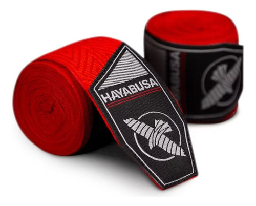 Hayabusa - Vendas De Mano, Elasticidad Perfecta Color Rojo