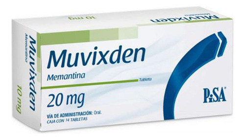 Muvixden 20 Mg 14 Tabletas Recubiertas