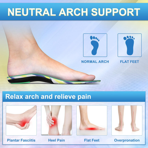 Plantillas De Soporte De Arco For Hombres Y Mujeres,